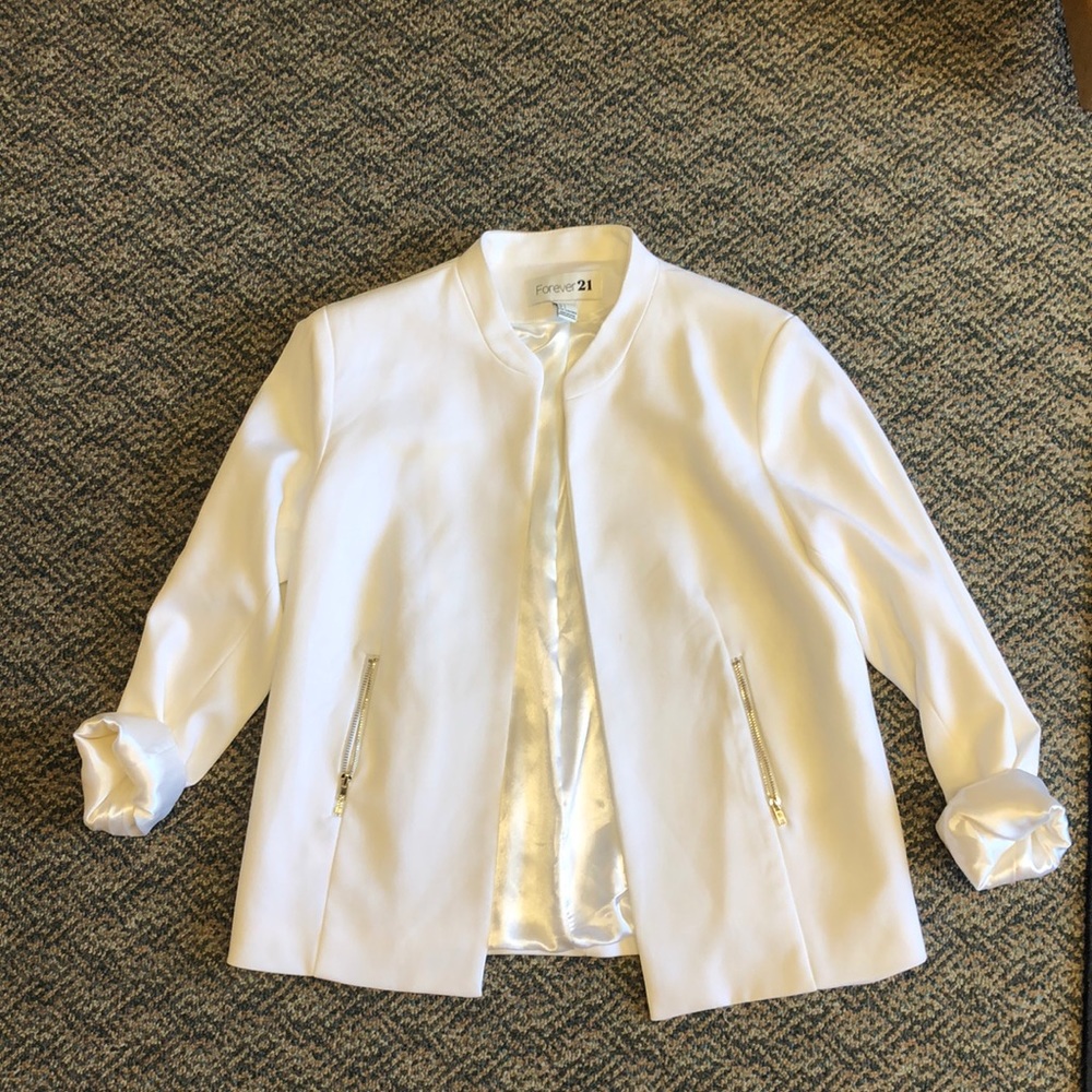 White Blazer